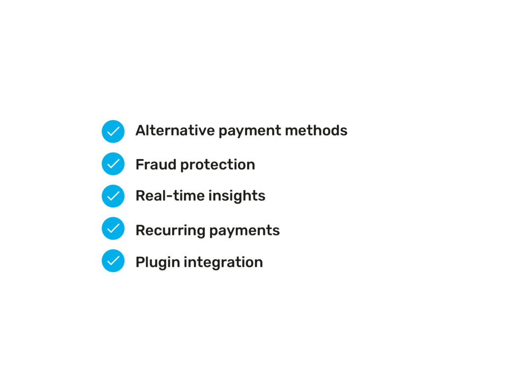When choosing a payment gateway there are a few features you should consider