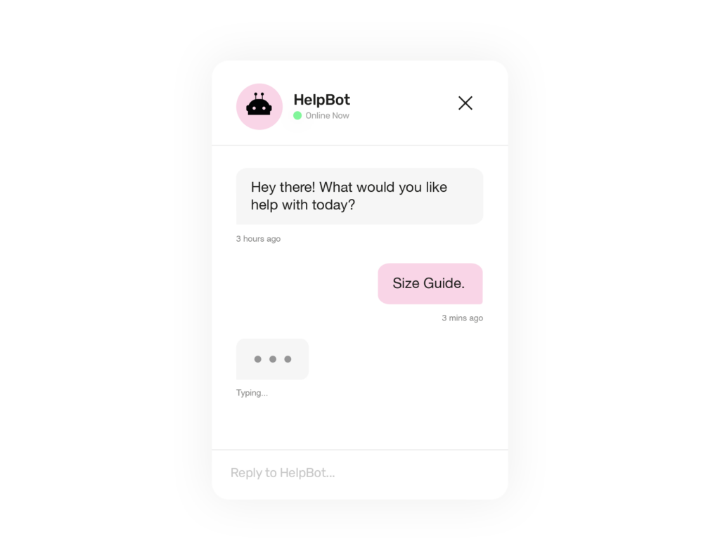 Chatbot to help customer
